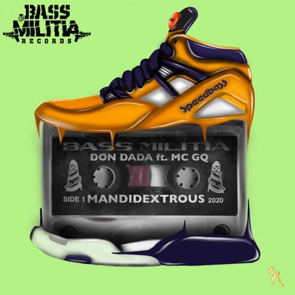 Don Dada album by Mandidextrous - Drum and Bass Cover Art