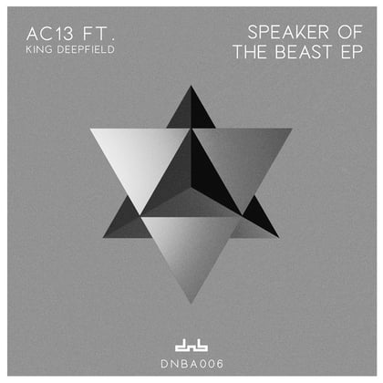 Speaker Of The Beast EP (feat. King DeepField) album by AC13 - Drum and Bass Cover Art