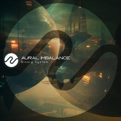 Binary System album by Aural Imbalance - Drum and Bass Cover Art