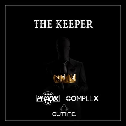 The Keeper album by Phadix & Complex - Drum and Bass Cover Art