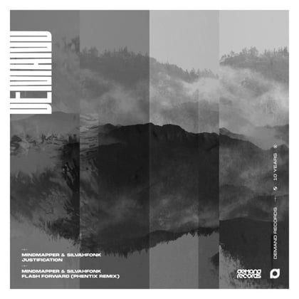Justification / Flash Forward Remix album by Mindmapper - Drum and Bass Cover Art