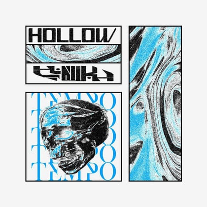 HOLLOW album by YZMIKH - Drum and Bass Cover Art