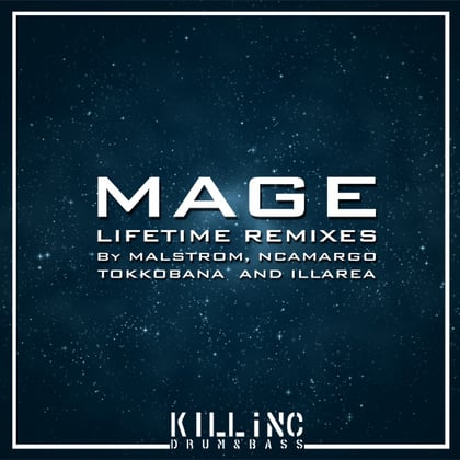 Lifetime (Remixes) album by Mage - Drum and Bass Cover Art