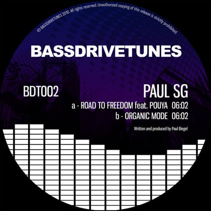 Road To Freedom album by Paul SG & Pouya - Drum and Bass Cover Art