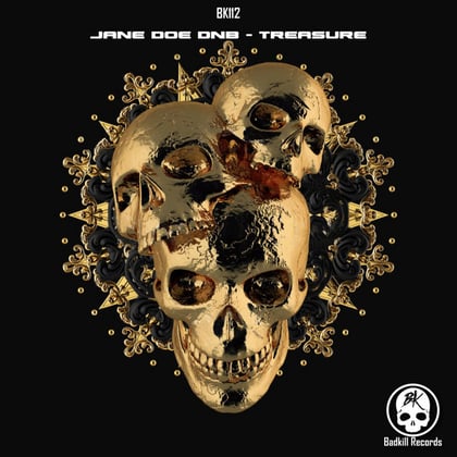 Treasure album by Jane Doe - Drum and Bass Cover Art