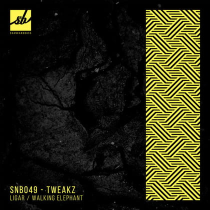 Ligar / Walking Elephant album by Tweakz - Drum and Bass Cover Art