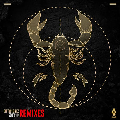 Scorpion (Remixes) album by Dirtyphonics, Tantrum Desire & Wodd - Drum and Bass Cover Art