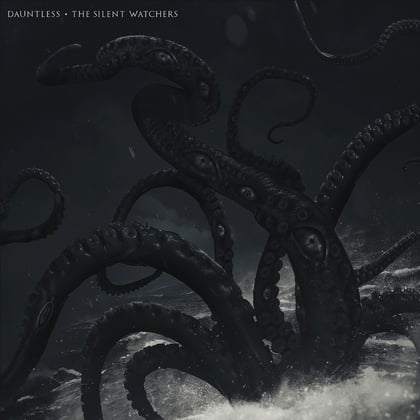 The Silent Watchers album by Dauntless - Drum and Bass Cover Art