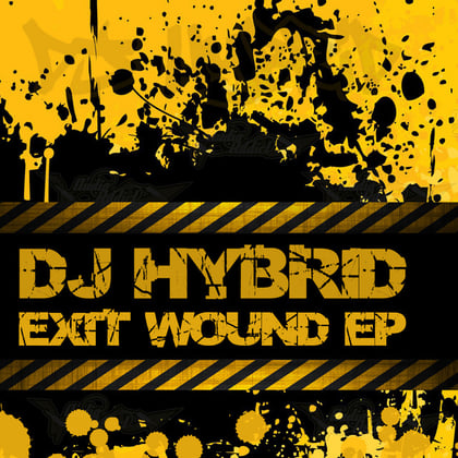 Exit Wound album by DJ Hybrid - Drum and Bass Cover Art