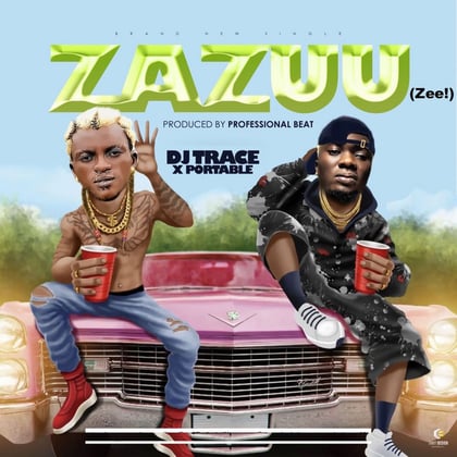 Zazuu (Zee!) album by DJ Trace - Drum and Bass Cover Art
