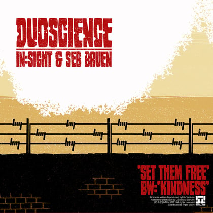 Set Them Free / Kindness album by Duoscience - Drum and Bass Cover Art