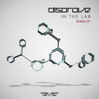 In The Lab Remix EP album by Disprove - Drum and Bass Cover Art
