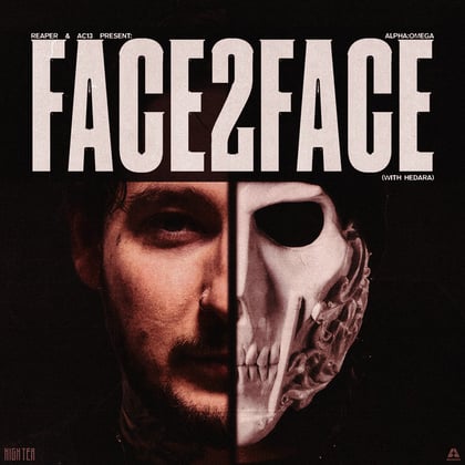 FACE2FACE album by AC13 - Drum and Bass Cover Art
