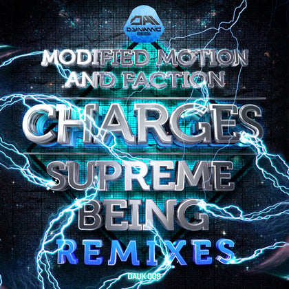 Charges Supreme Being Remixes album by Modified Motion - Drum and Bass Cover Art