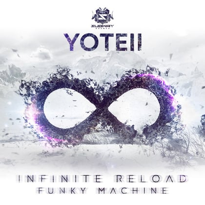 Infinite Reload / Funky Machine album by Yoteii - Drum and Bass Cover Art