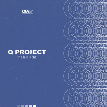 In Plain Sight EP album by Q Project - Drum and Bass Cover Art