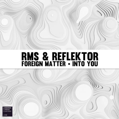Foreign Matter / Into You album by RMS - Drum and Bass Cover Art