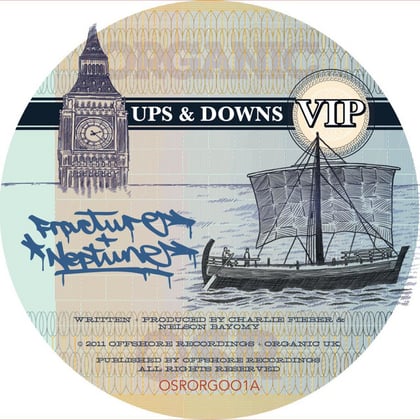 Ups & Downs / I Am Metal album by Fracture - Drum and Bass Cover Art