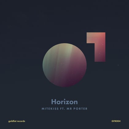 Horizon album by Mitekiss - Drum and Bass Cover Art