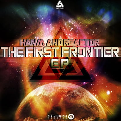 The First Frontier EP album by Hanm - Drum and Bass Cover Art