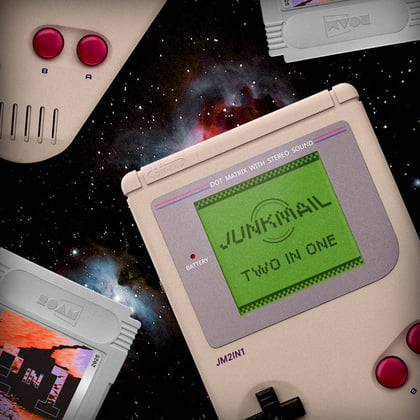 Two In One album by Junk Mail - Drum and Bass Cover Art