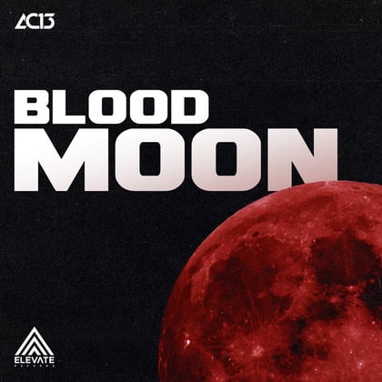 Blood Moon album by AC13 - Drum and Bass Cover Art