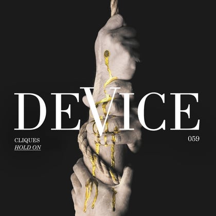 Hold On album by CLIQUES. - Drum and Bass Cover Art