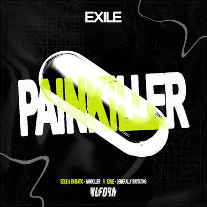 Painkiller album by Exile - Drum and Bass Cover Art