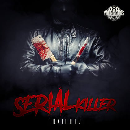 Serial Killer album by Toxinate - Drum and Bass Cover Art