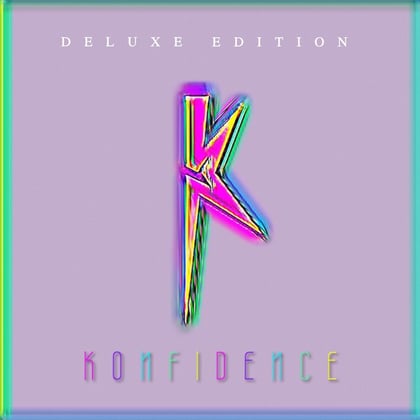 Konfidence (Deluxe Edition) album by Kit Rice - Drum and Bass Cover Art
