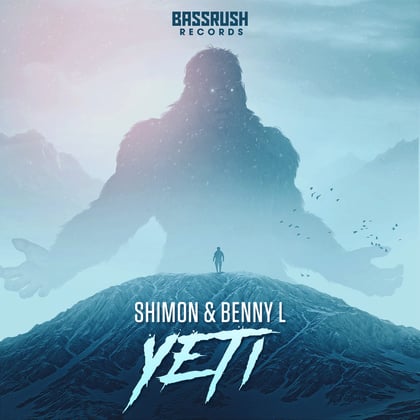 Yeti album by Shimon & Benny L - Drum and Bass Cover Art