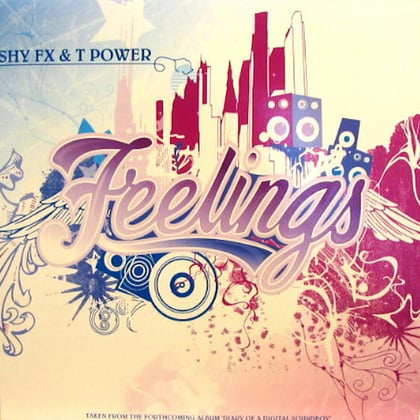 Feelings album by SHY FX & T. Power - Drum and Bass Cover Art