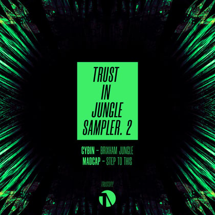 Trust In Jungle Vol.1 (Sampler 2) album by Cybin & Madcap - Drum and Bass Cover Art