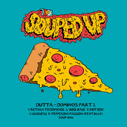 Dominos Part 2 album by Decoder & Dutta - Drum and Bass Cover Art