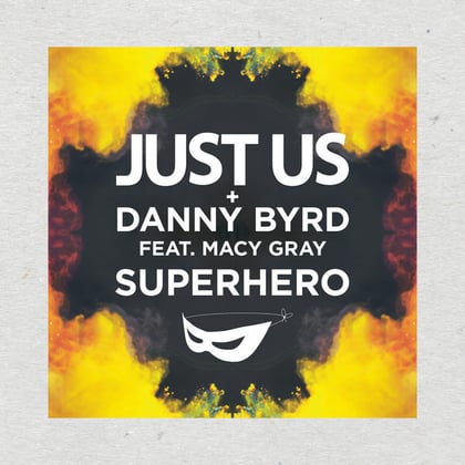 Superhero album by Danny Byrd - Drum and Bass Cover Art