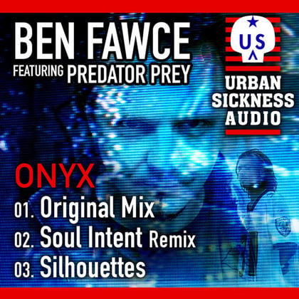 Onyx album by Ben Fawce - Drum and Bass Cover Art