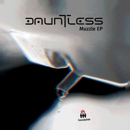 Muzzle EP album by Dauntless - Drum and Bass Cover Art