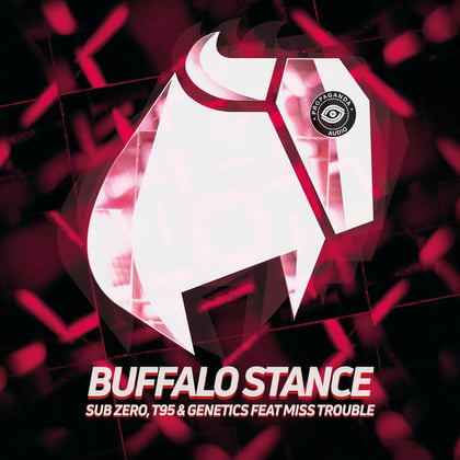 Buffalo Stance album by Sub Zero, T95 & Genetics - Drum and Bass Cover Art