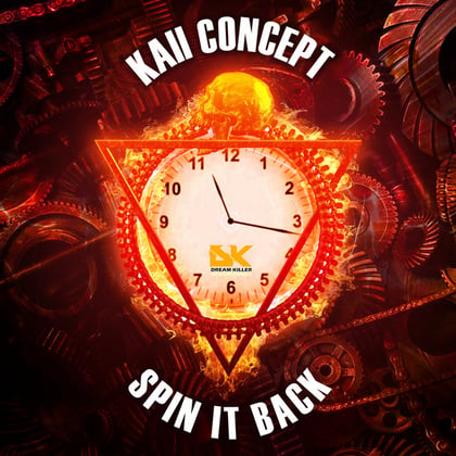 Spin It Back album by Kaii Concept - Drum and Bass Cover Art