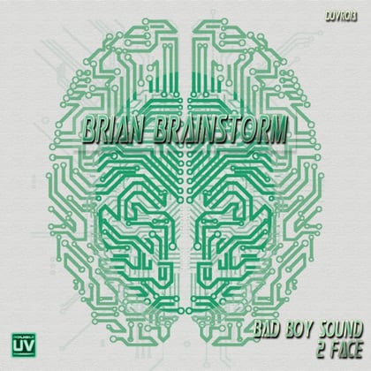 Bad Boy Sound album by Isaac Maya & Brian Brainstorm - Drum and Bass Cover Art