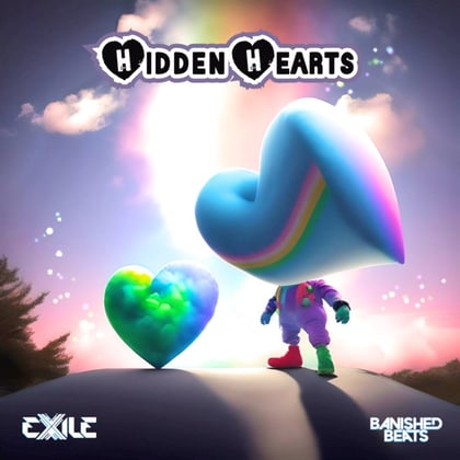 Hidden Hearts album by Exile - Drum and Bass Cover Art