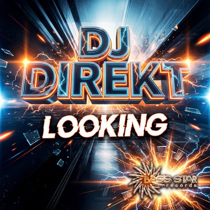 Looking album by DJ Direkt - Drum and Bass Cover Art