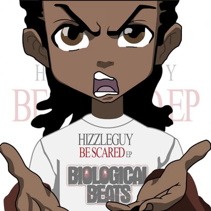 Be Scared EP album by Hizzleguy - Drum and Bass Cover Art