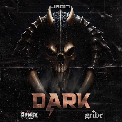 DARK album by GRIBR - Drum and Bass Cover Art