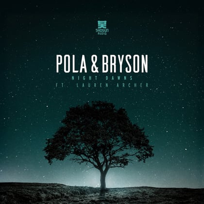 Night Dawns album by Pola & Bryson - Drum and Bass Cover Art