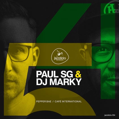 Pepper Bae / Cafe International album by Paul SG & DJ Marky - Drum and Bass Cover Art