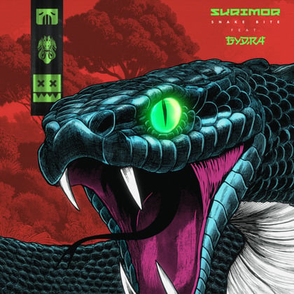 SNAKE BITE EP album by Skrimor & Gydra - Drum and Bass Cover Art