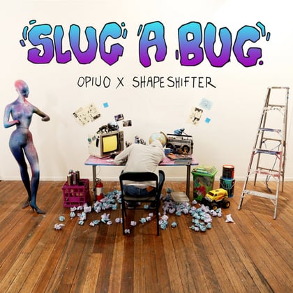 Slug A Bug EP (Opiuo x Shapeshifter) album by Shapeshifter & Terminus - Drum and Bass Cover Art