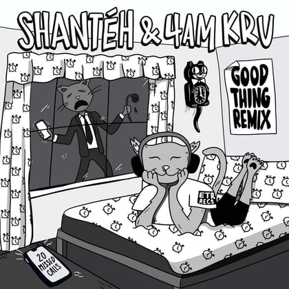 Good Thing Remix album by 4am Kru - Drum and Bass Cover Art