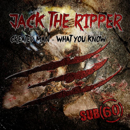 Created Man album by Jack the Ripper - Drum and Bass Cover Art
